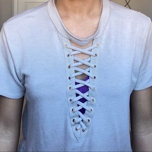 Active USA tan shirt